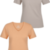 2er Pack T-Shirts - Coral Sands - T-Shirts - Sportalm