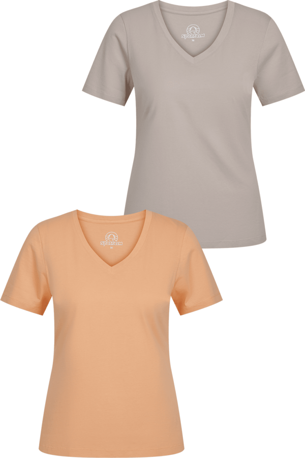 2er Pack T-Shirts - Coral Sands - T-Shirts - Sportalm