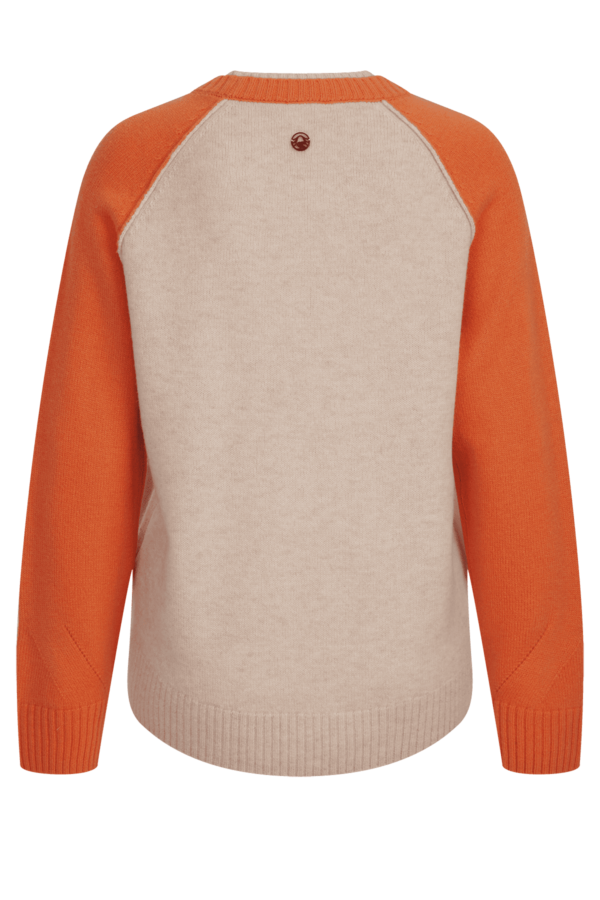 2-farbiger Strickpullover - Coral Sands - Pullover - Sportalm