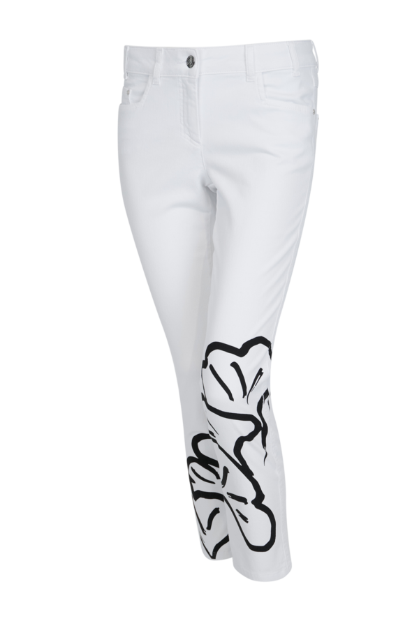 Skinny - Bright White - Hose - Sportalm