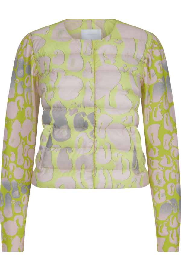 Jacke mit wattiertem Vorderteil - Lunar Lime - Jacke - Sportalm