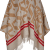 Poncho mit Sportalm-Dessin - Dark Eggshell - Tücher - Sportalm