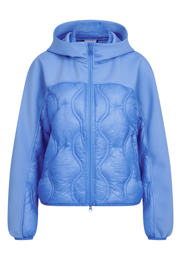 Daunenjacke mit Kapuze - Athens Blue - Jacke - Sportalm