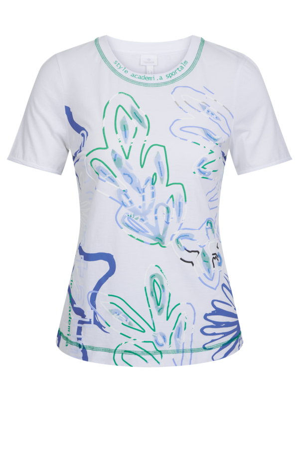 T-shirt aus angenehmer Baumwoll-Qualität - Bright White - T-Shirt - Sportalm