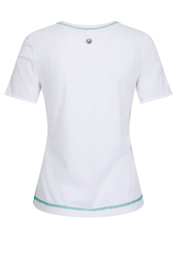 T-shirt aus angenehmer Baumwoll-Qualität - Bright White - T-Shirt - Sportalm