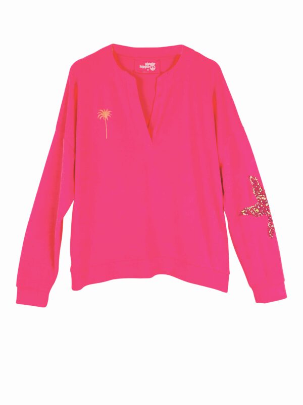 Sweat S48-517 - Pink - Sweatshirt - Yippie Hippie