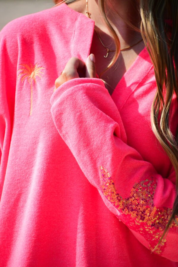 Sweat S48-517 - Pink - Sweatshirt - Yippie Hippie