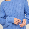 Pullover Mit Zopfmuster & Herzstickerei - Rivera - Pullover - Princess Goes Hollywood