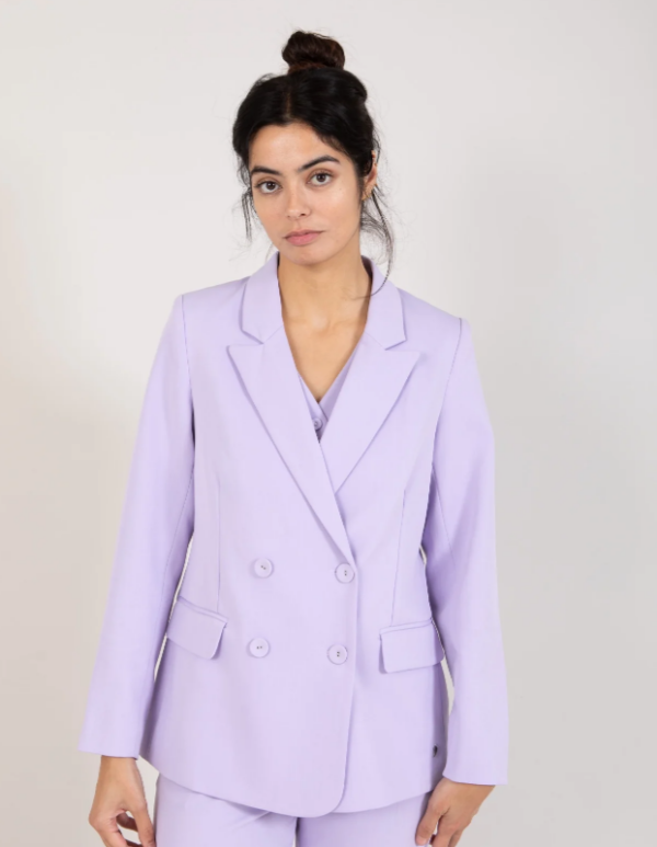 Zweireihiger Blazer – Zoe Fit - Lavender - Jacke - Coster Copenhagen