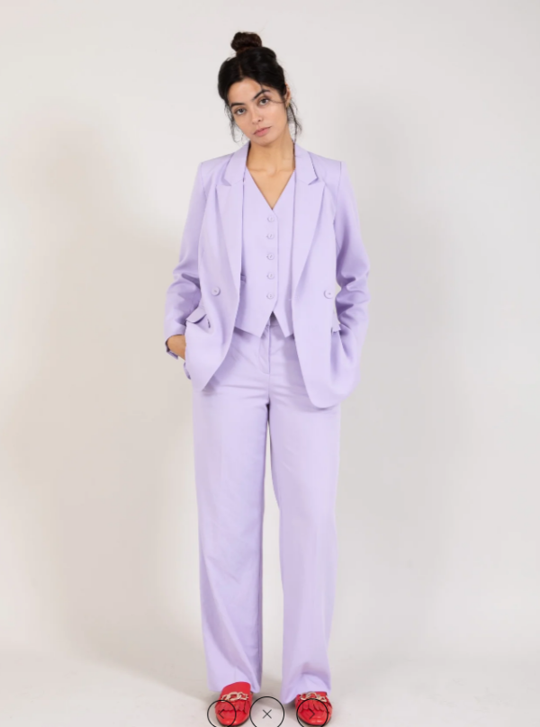 Zweireihiger Blazer – Zoe Fit - Lavender - Jacke - Coster Copenhagen