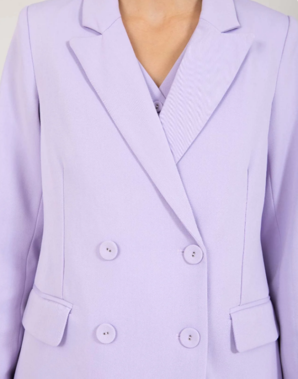 Zweireihiger Blazer – Zoe Fit - Lavender - Jacke - Coster Copenhagen