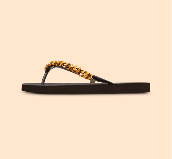 Flip-Flops - Honey Coffee - Schuhe - Uzurii